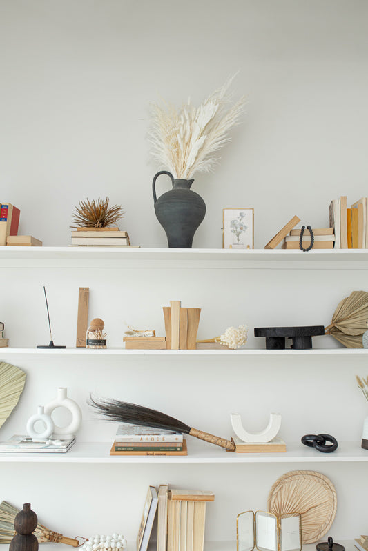 Luxe b pampas grass home decor collection
