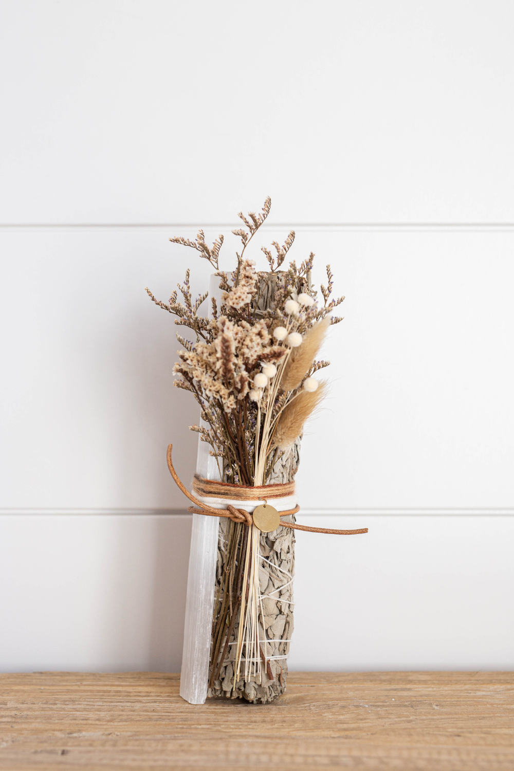 Luxe Sage + Selenite + Dried Flower - Luxe B Co