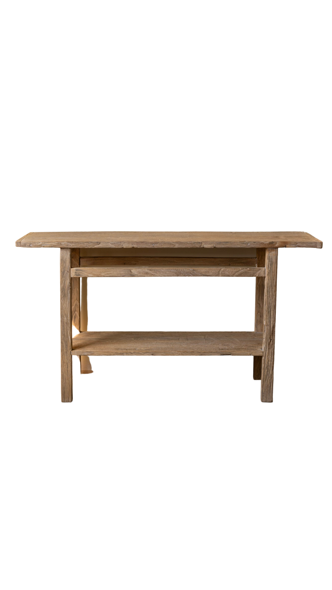 Alameda Elm Wood Console Table Grand - Luxe B Co