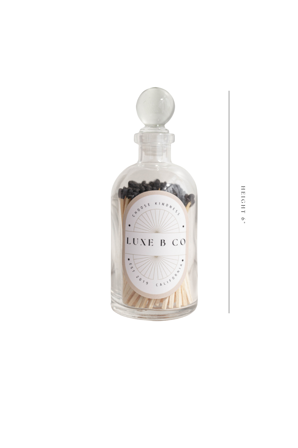 Match Bottles Black by Luxe B Co. - Luxe B Co