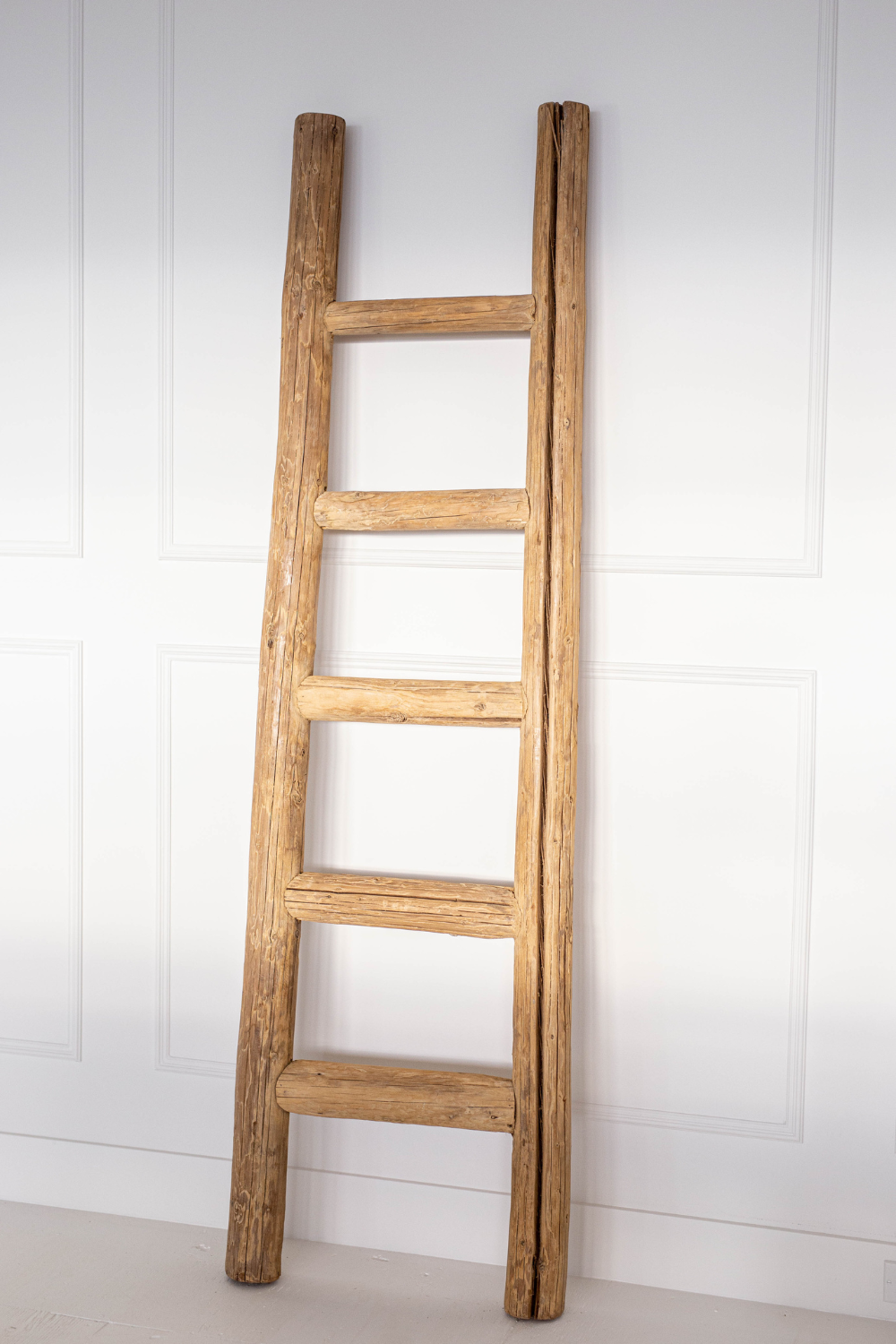 Reclaimed Elm Wood Ladder | By Luxe B Co.