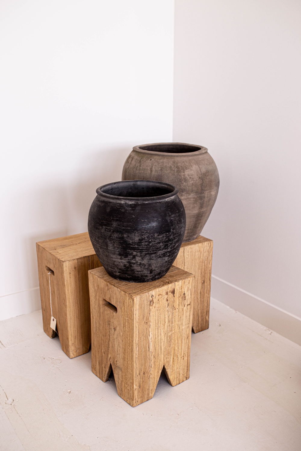 Atelier Black Vintage Olive Tree Pot Medium - Luxe B Co