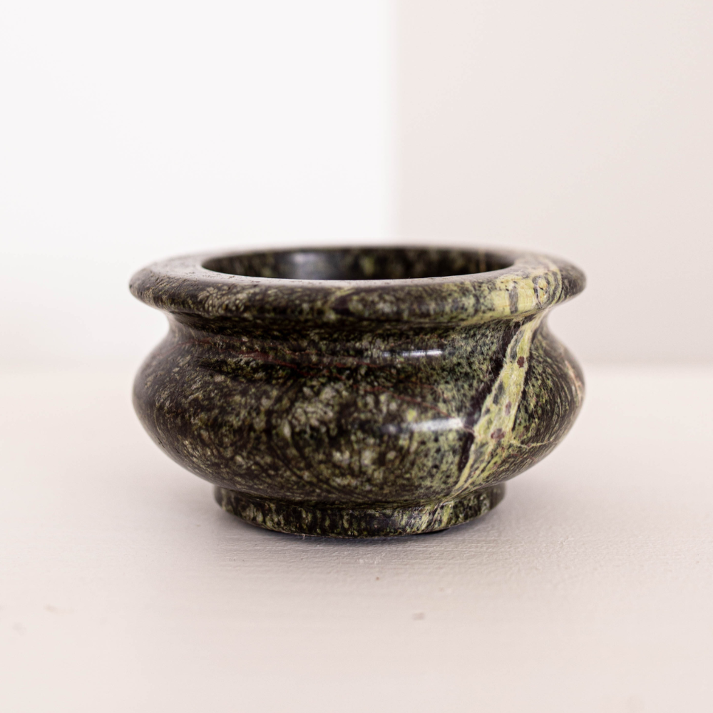 Green Marble Small Dish | By Luxe B Co.
