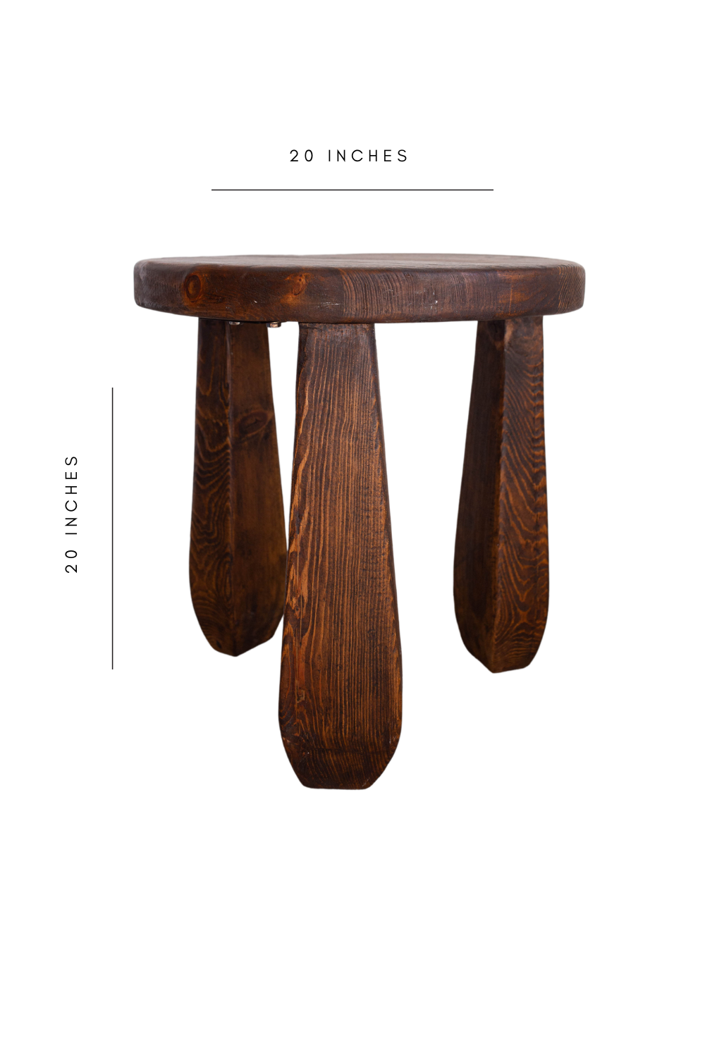 Antico Side Table Brown - Luxe B Co
