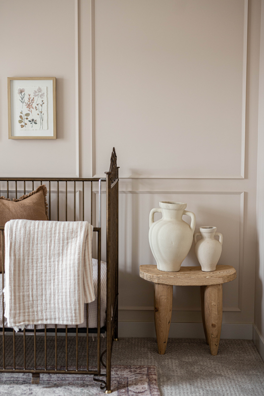 Senufo Stool Bench Natural Elm Large - Luxe B Co