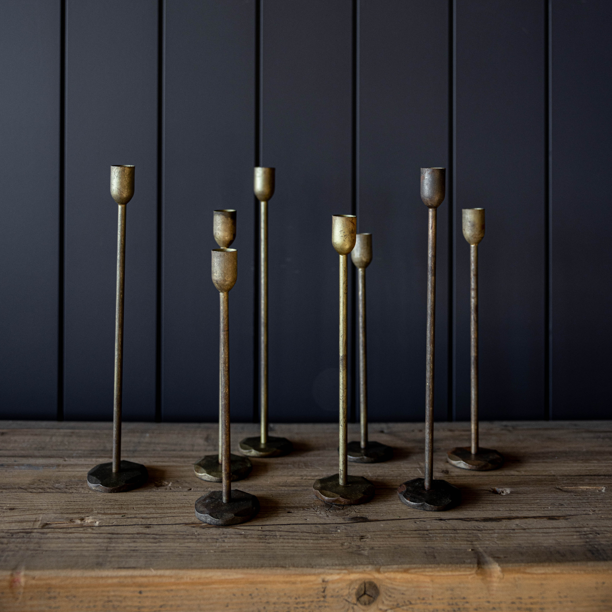 Old Inspired Brass Candlesticks | By Luxe B Co.