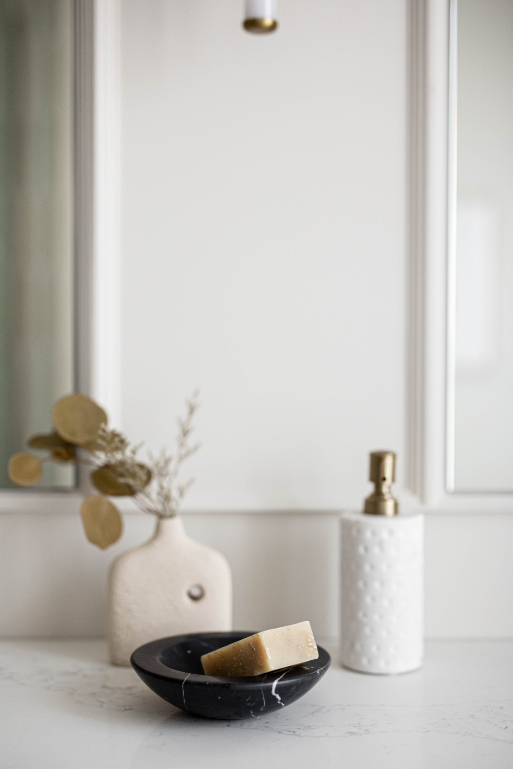 Marble Black Stone Bowl - Luxe B Co