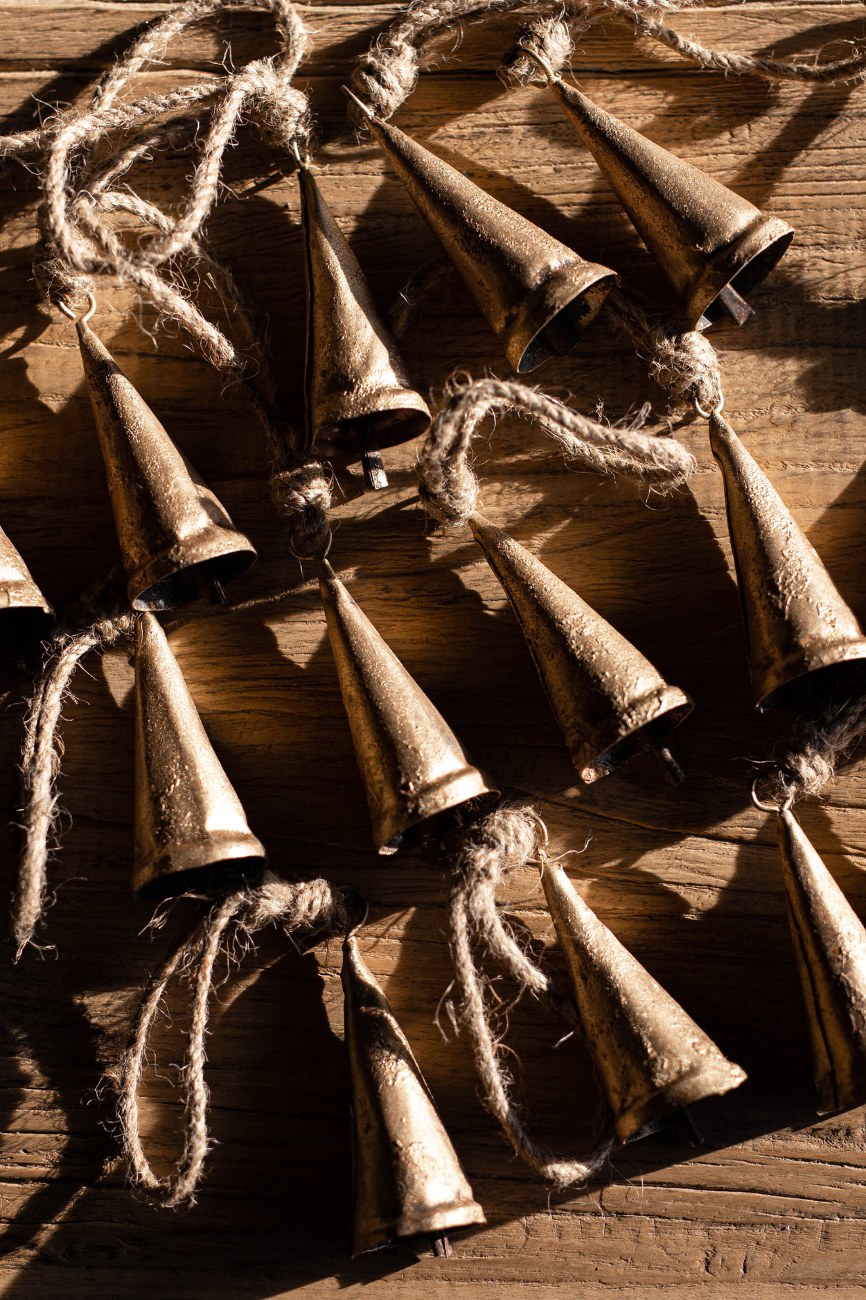 Tapered Brass Inspired Bell Ornaments | By Luxe B Co.