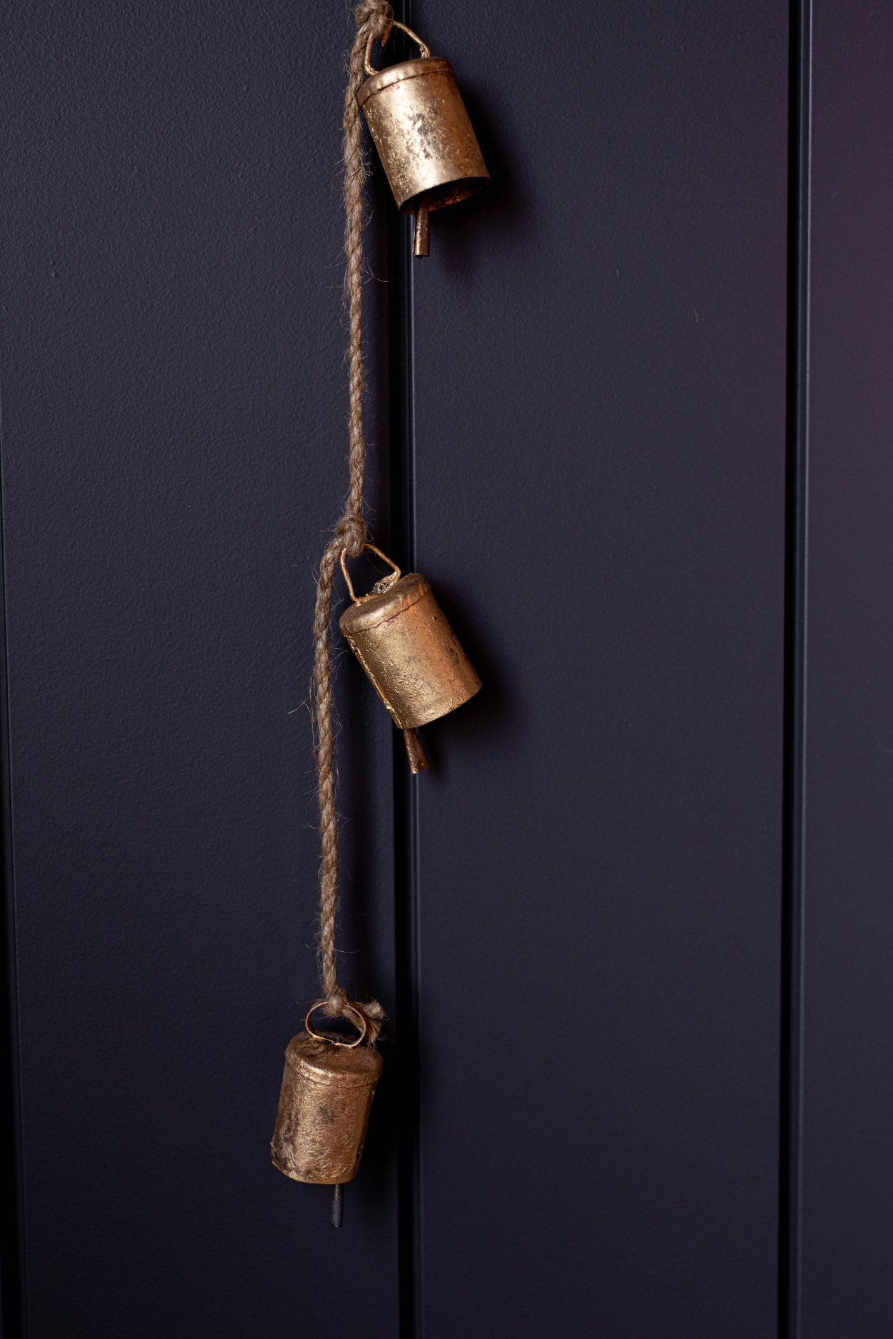Barrel Brass Vintage Inspired Bell Garland | By Luxe B Co.