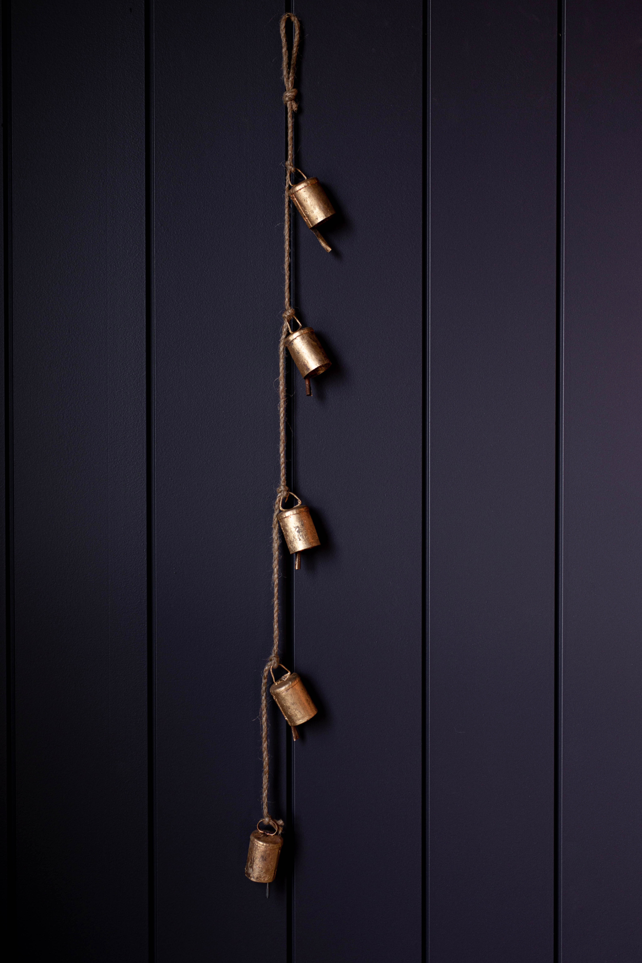Barrel Brass Vintage Inspired Bell Garland | By Luxe B Co.
