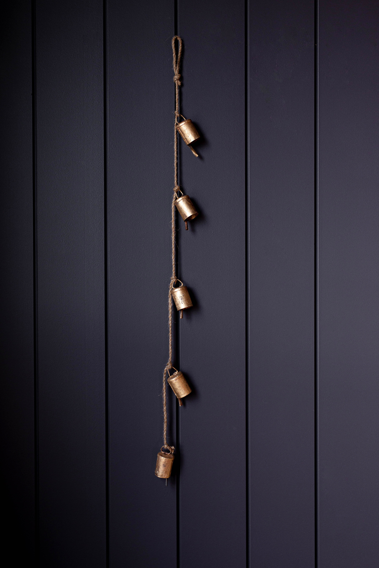 Barrel Brass Vintage Inspired Bell Garland | By Luxe B Co.