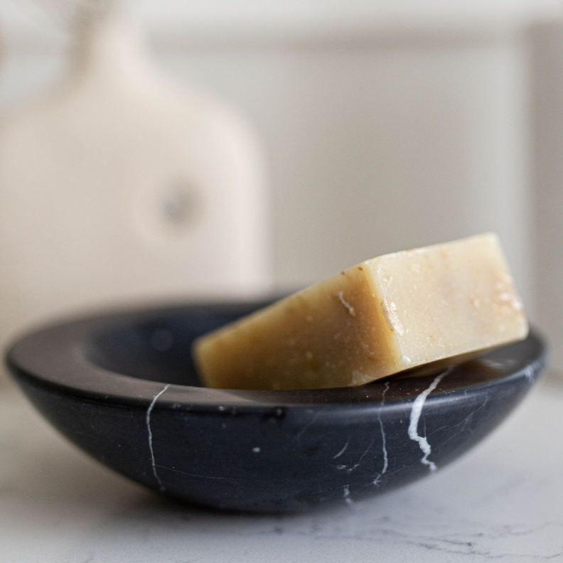 Marble Black Stone Bowl - Luxe B Co