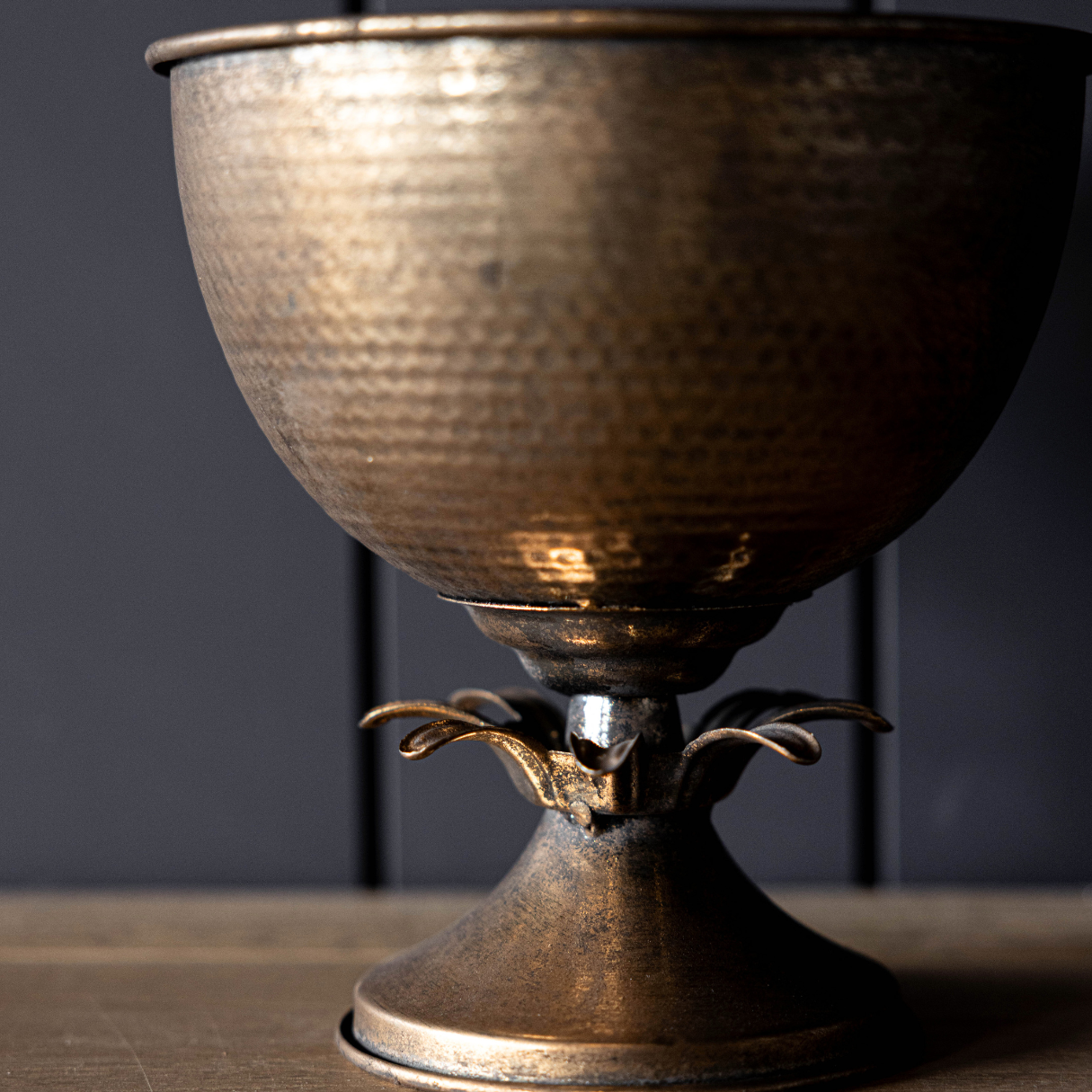 Antique Inspired Bronze Compote| By Luxe B Co.