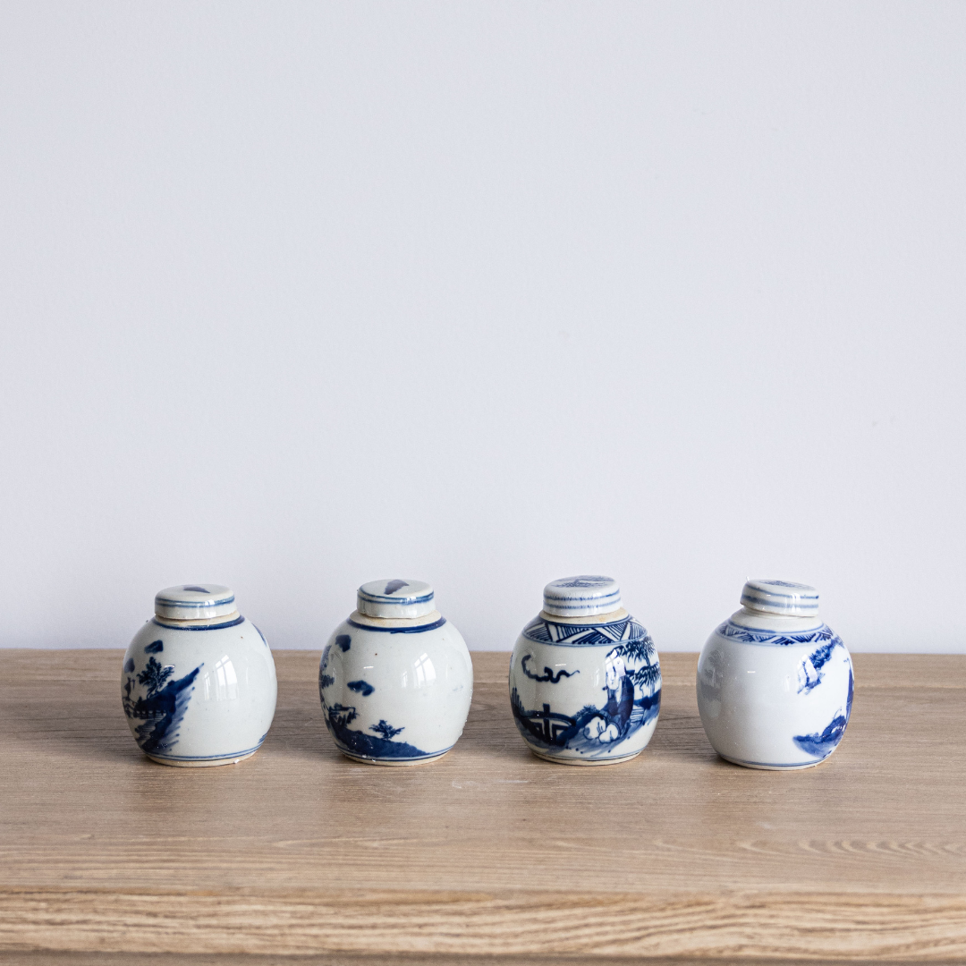 Antique Ceramic Petite Vases | By Luxe B Co.
