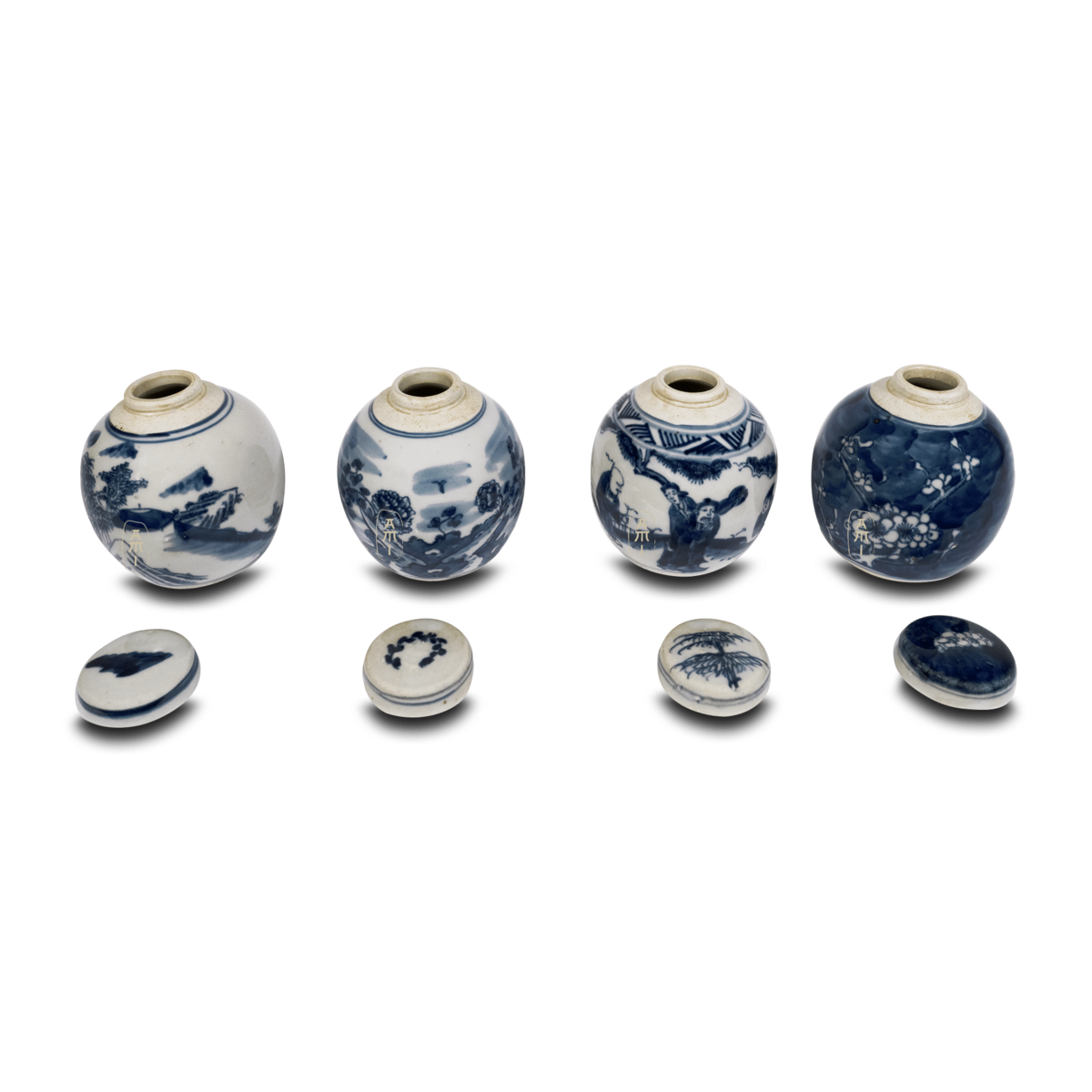 Antique Ceramic Petite Vases | By Luxe B Co.