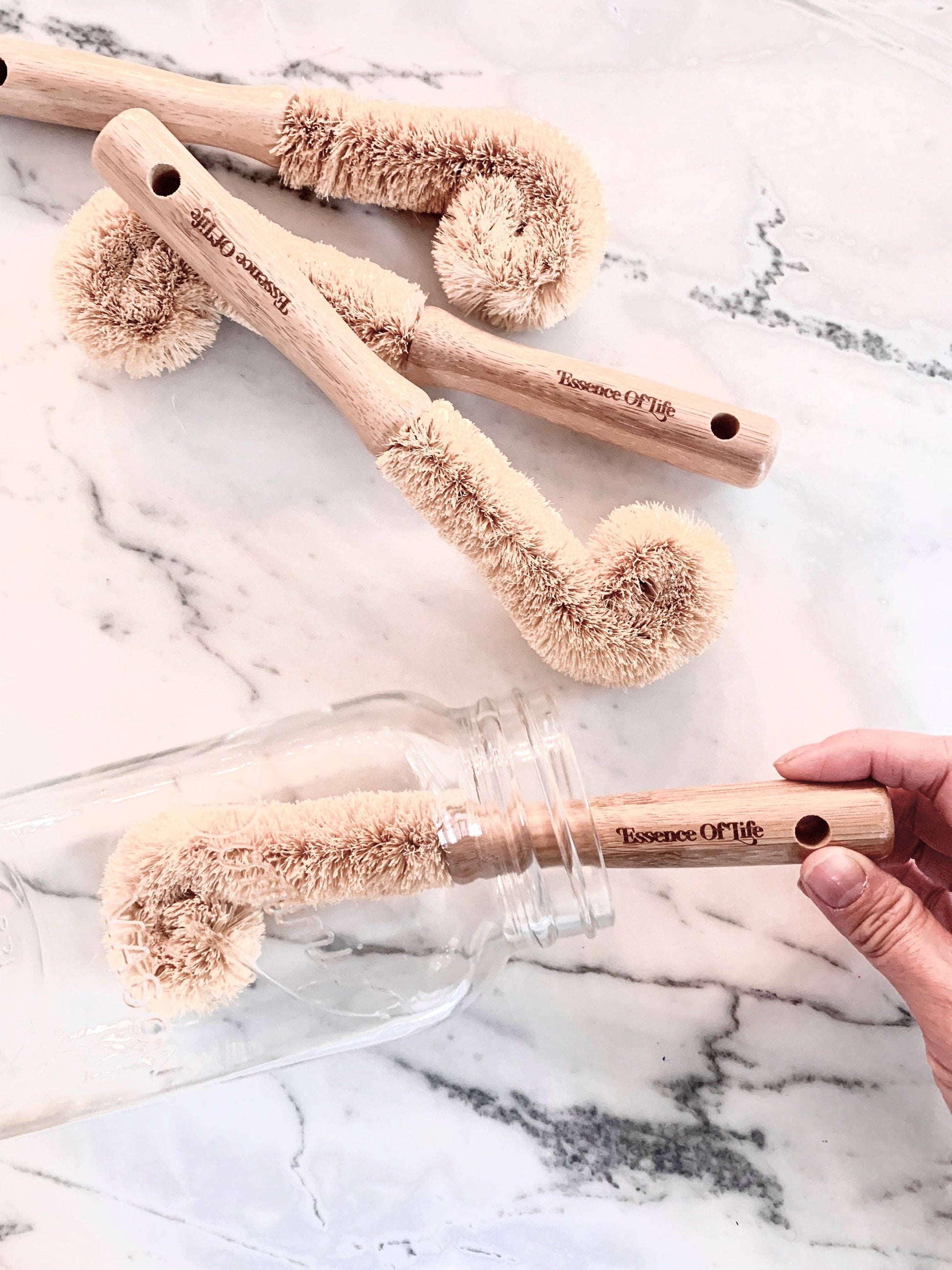 Bamboo Bottle Brush Cleaner | By Luxe B Co