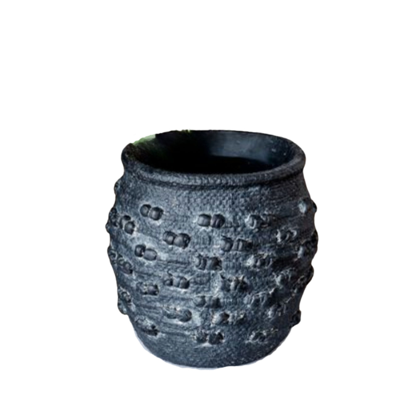 Black Double Dotted Knot Vase | By Luxe B Co.