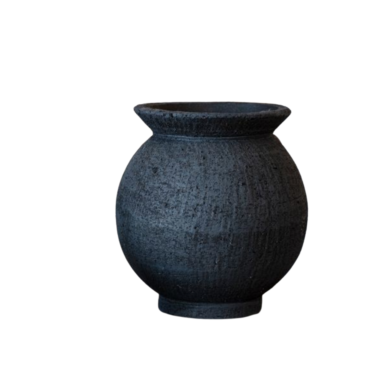 Black Round Vase | By Luxe B Co.