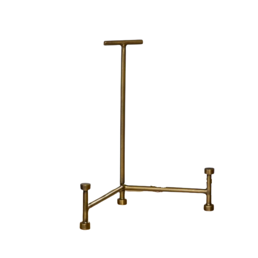 Brass Antique Inspired Footed Easel | By Luxe B Co.
