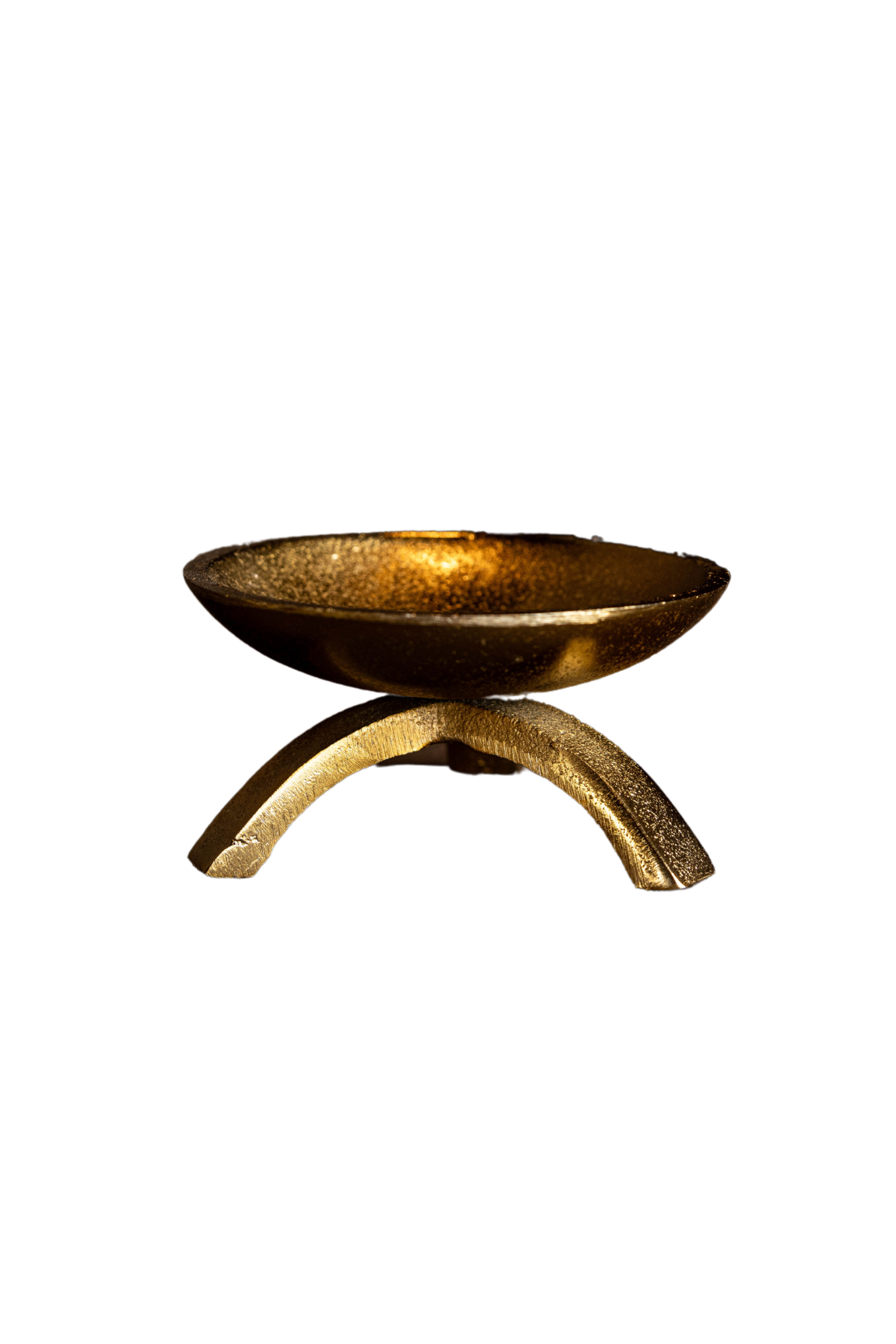 Brass Tripod Pillar Candle Holder - Luxe B Co