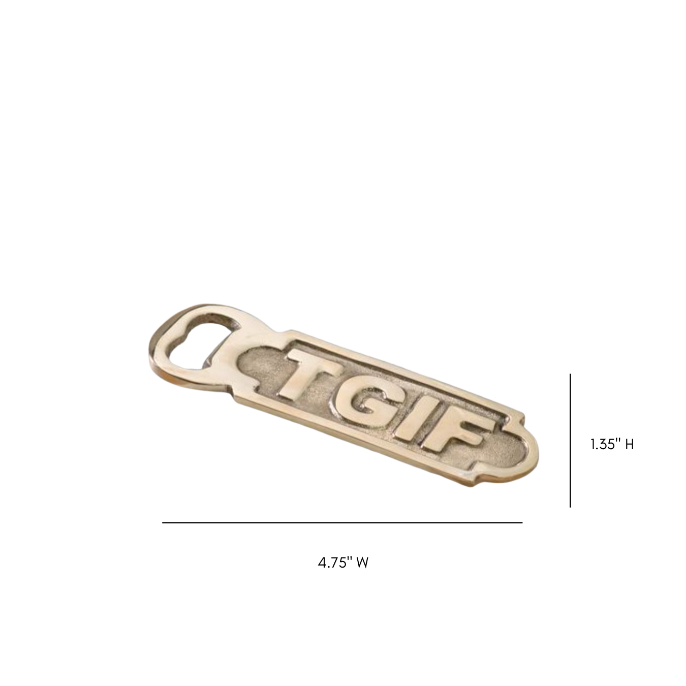 Brass Bottle Opener | By Luxe B Co.