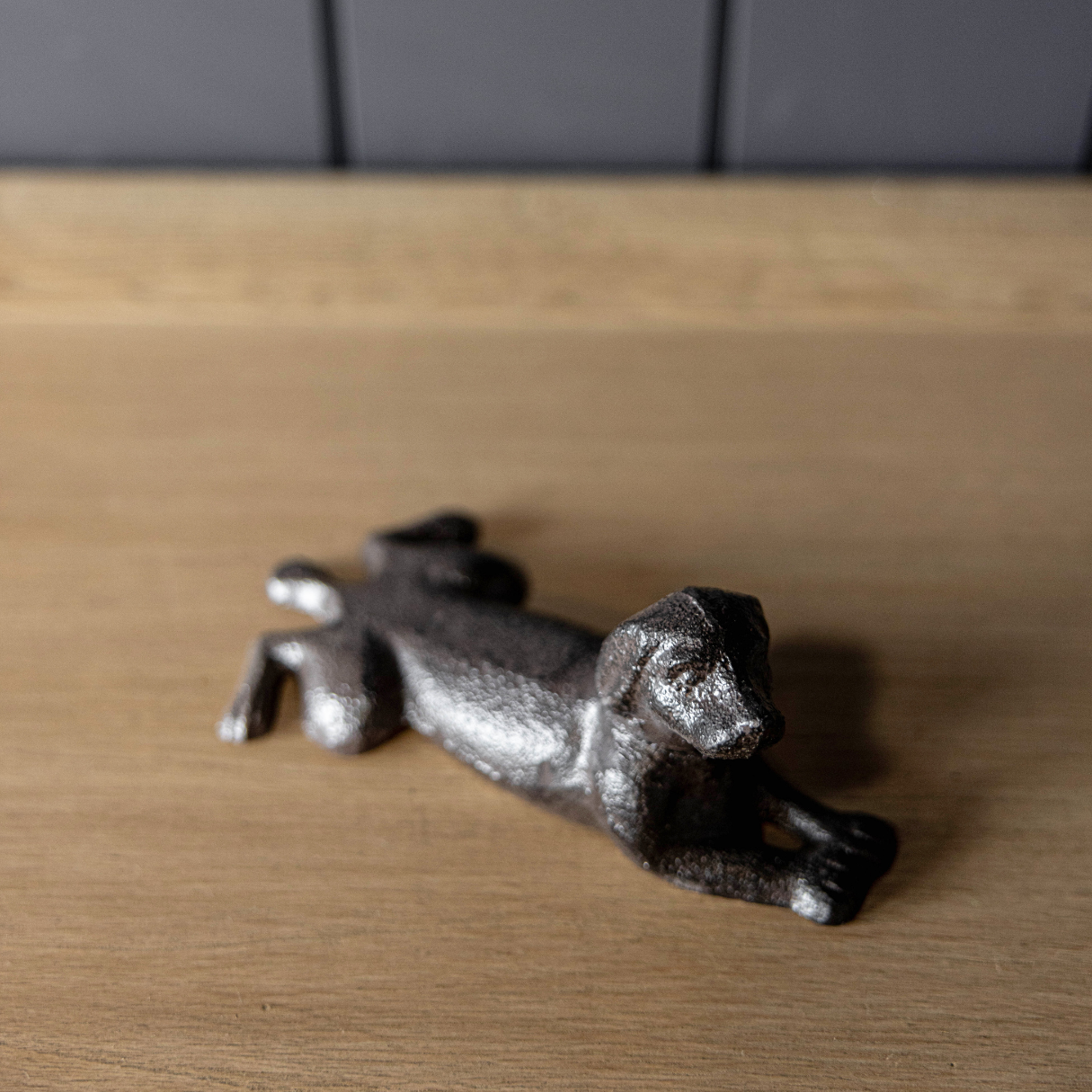 Cast Iron Dog Door Stopper | By Luxe B Co.