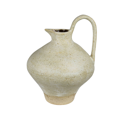 Ceramic Earthy Umbria Pitcher | By Luxe B Co.