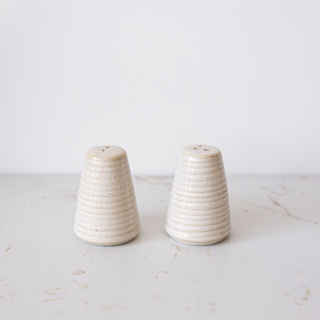 Ceramic Salt & Pepper Shaker | By Luxe B Co.