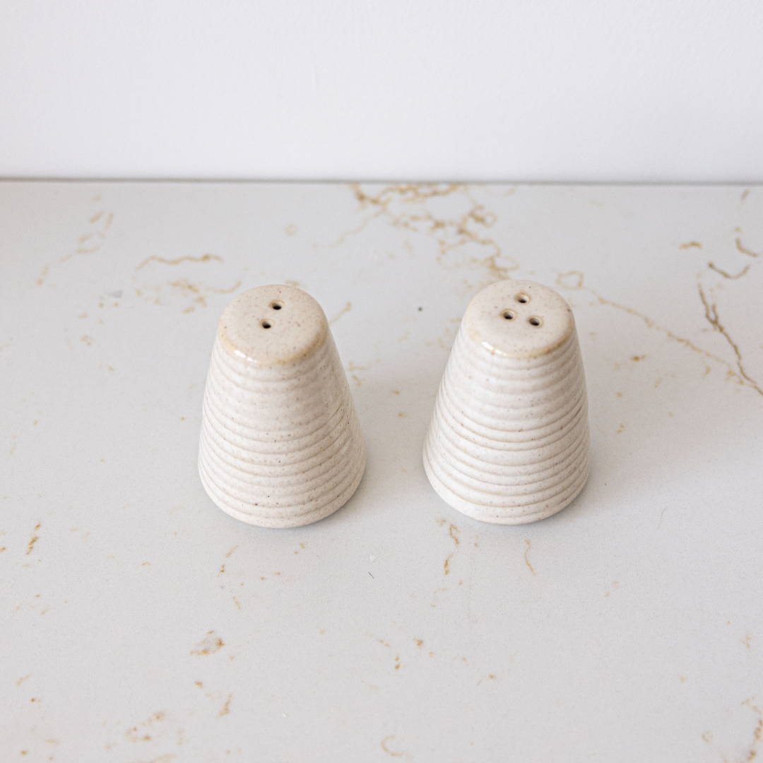 Ceramic Salt & Pepper Shaker | By Luxe B Co.