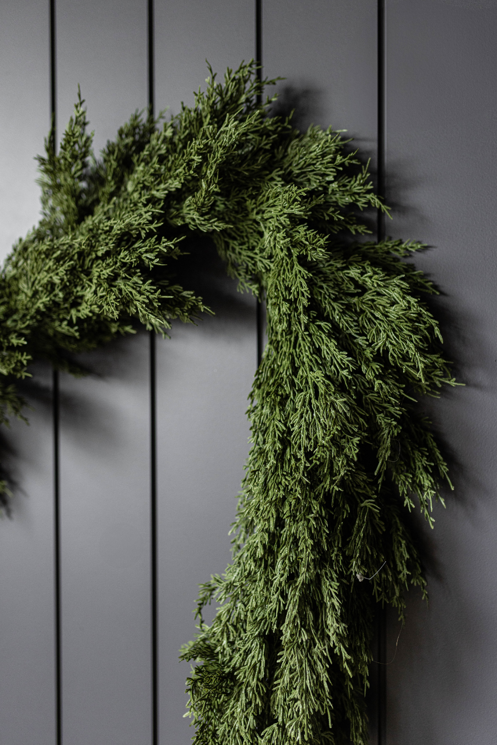 Cypress Pine Garland Real Touch 6ft / 72 inches - Luxe B Co