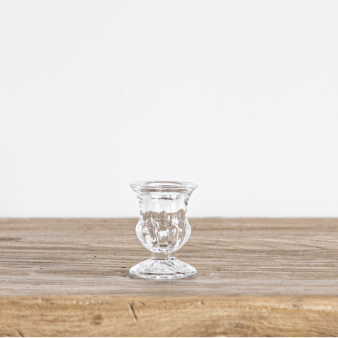 Engraved Glass Candle Holder | By Luxe B Co.