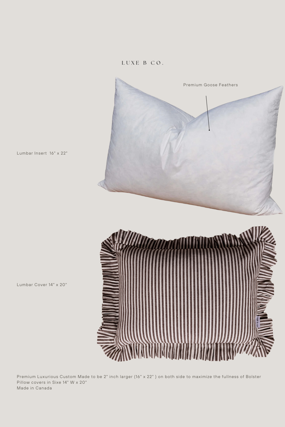 16x22 pillow insert shop