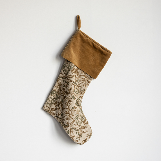 Floral Printed Stocking | By Luxe B Co