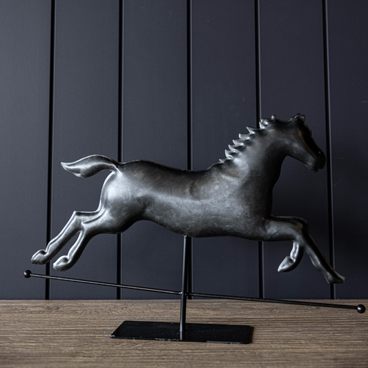 Galloping Stallion Horse Statue| By Luxe B Co.