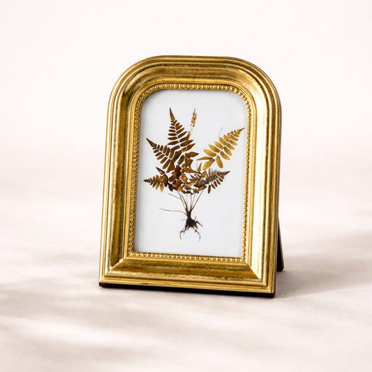 Gold Arched Heirloom Photo Frame | By Luxe B Co.