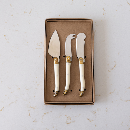 Gold Cheese Knife Set | By Luxe B Co.