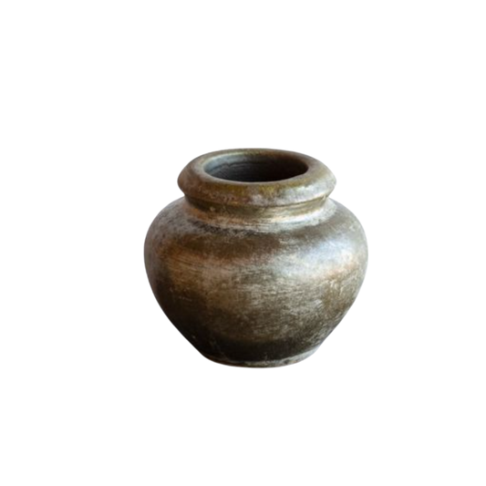 Grey Terracotta Vase | By Luxe B Co.
