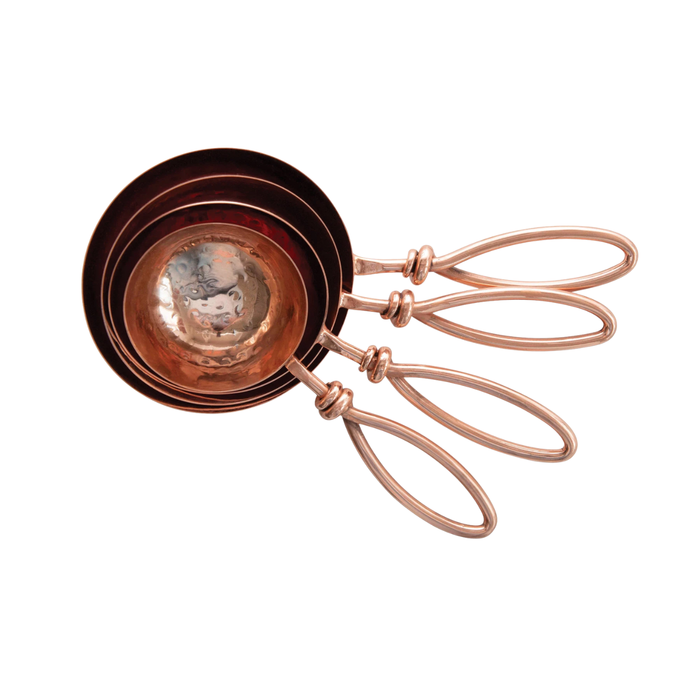 Hammered Stainless Steel Scoops | By Luxe B Co.