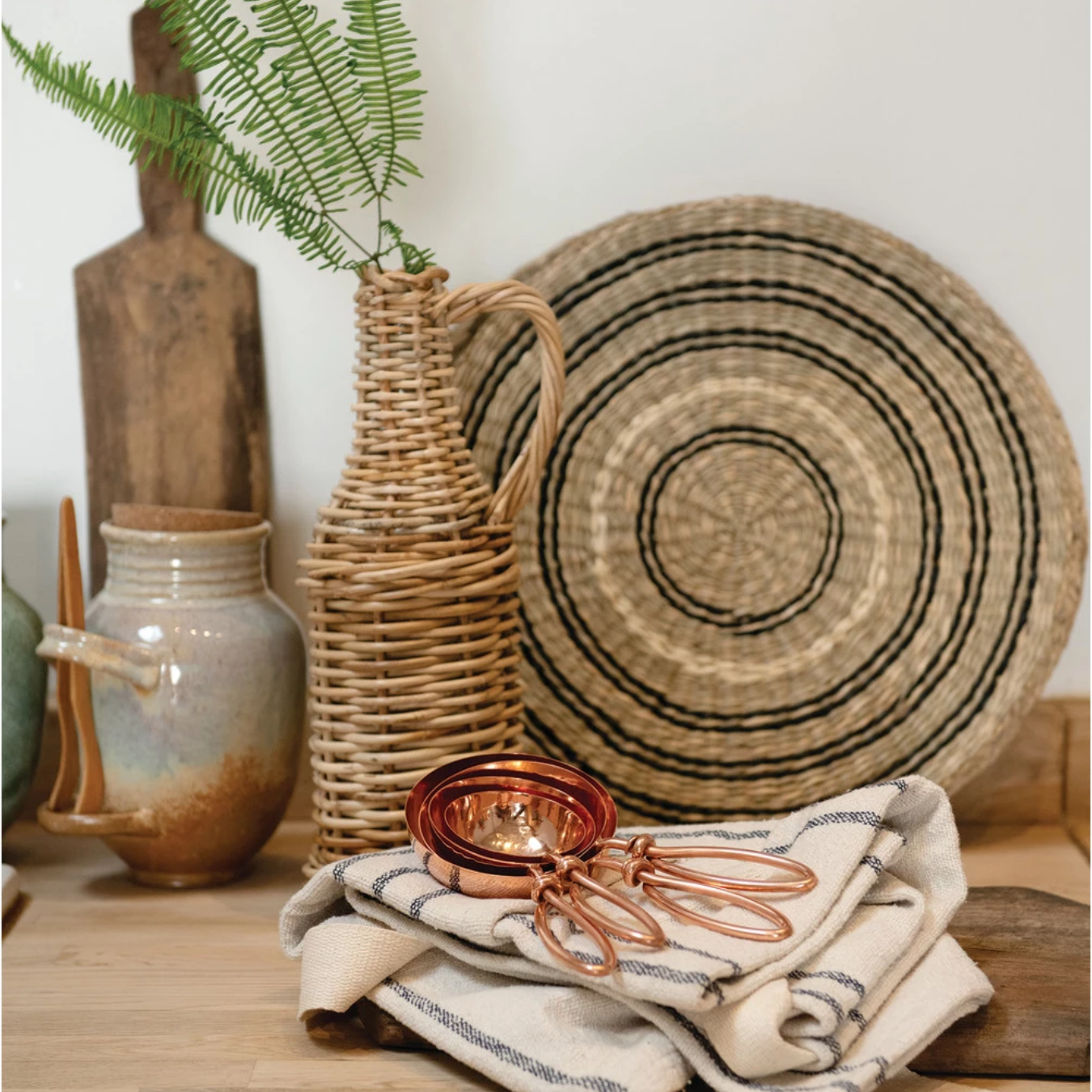 Hammered Stainless Steel Scoops | By Luxe B Co.