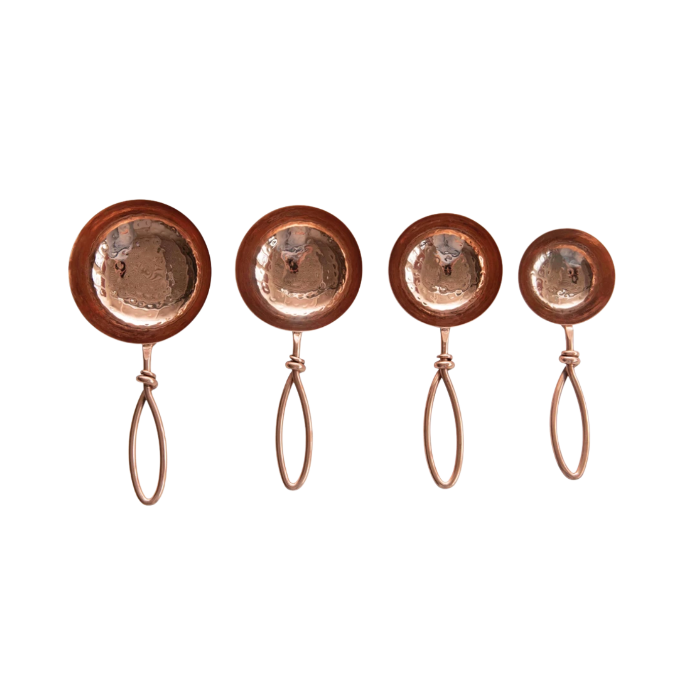 Hammered Stainless Steel Scoops | By Luxe B Co.