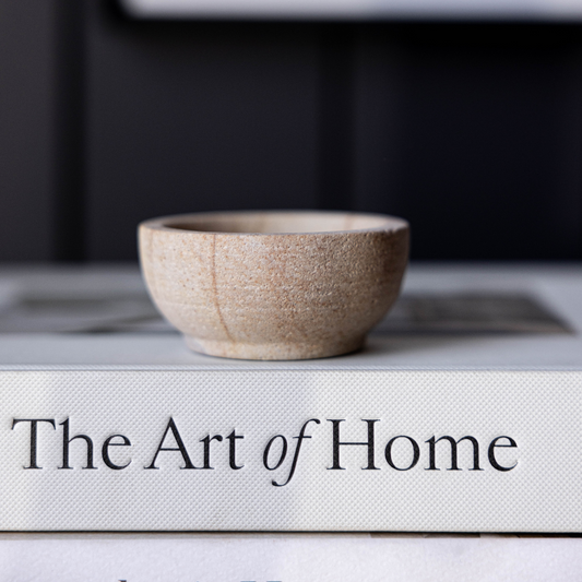 Hand Carved Soapstone Trinket Dish | By Luxe B Co.