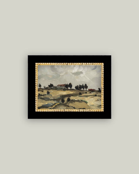 Hillside Home Framed Antique Art - Luxe B Co
