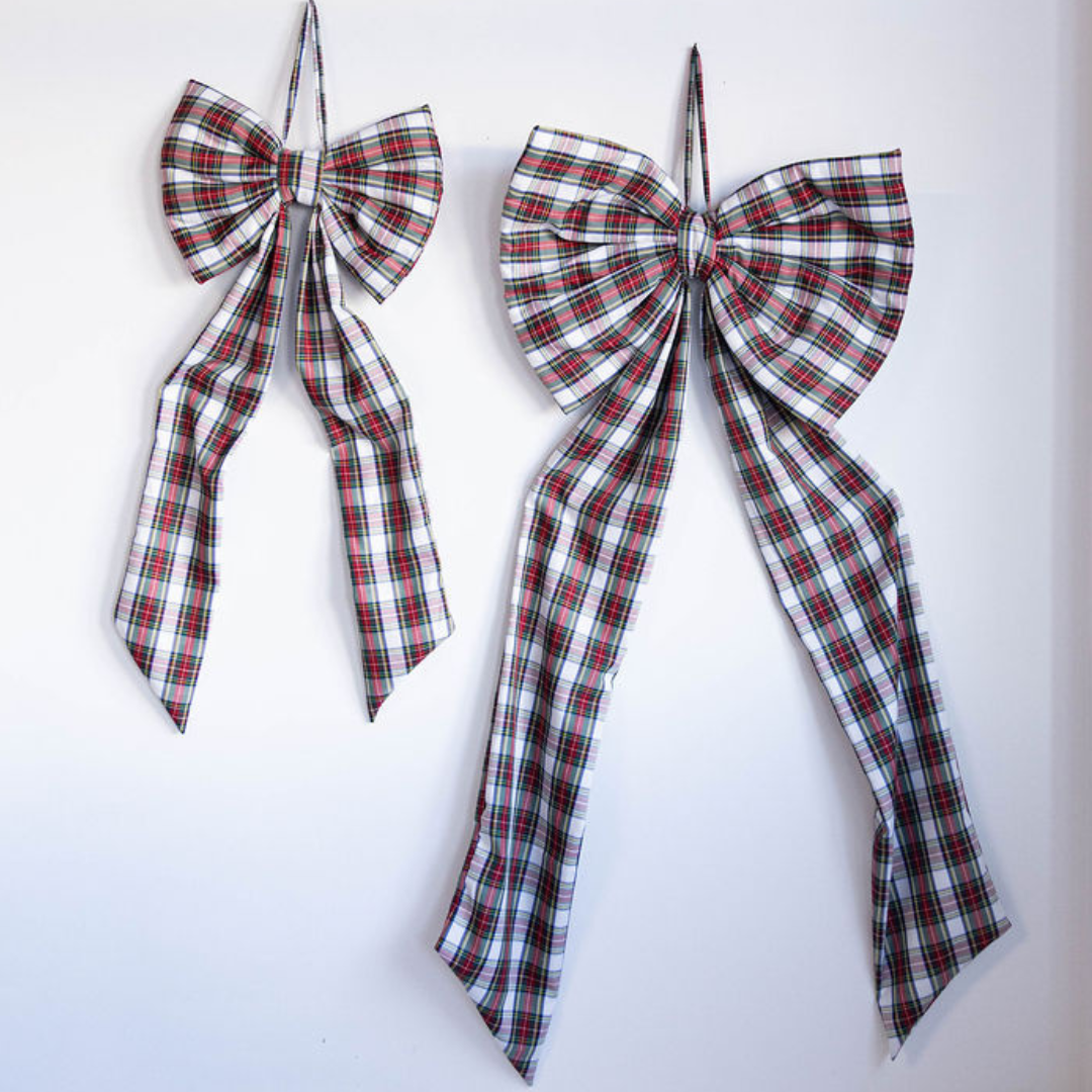 sachin and babi light blue dress Coastal Plaid Bow Dress main image 1
