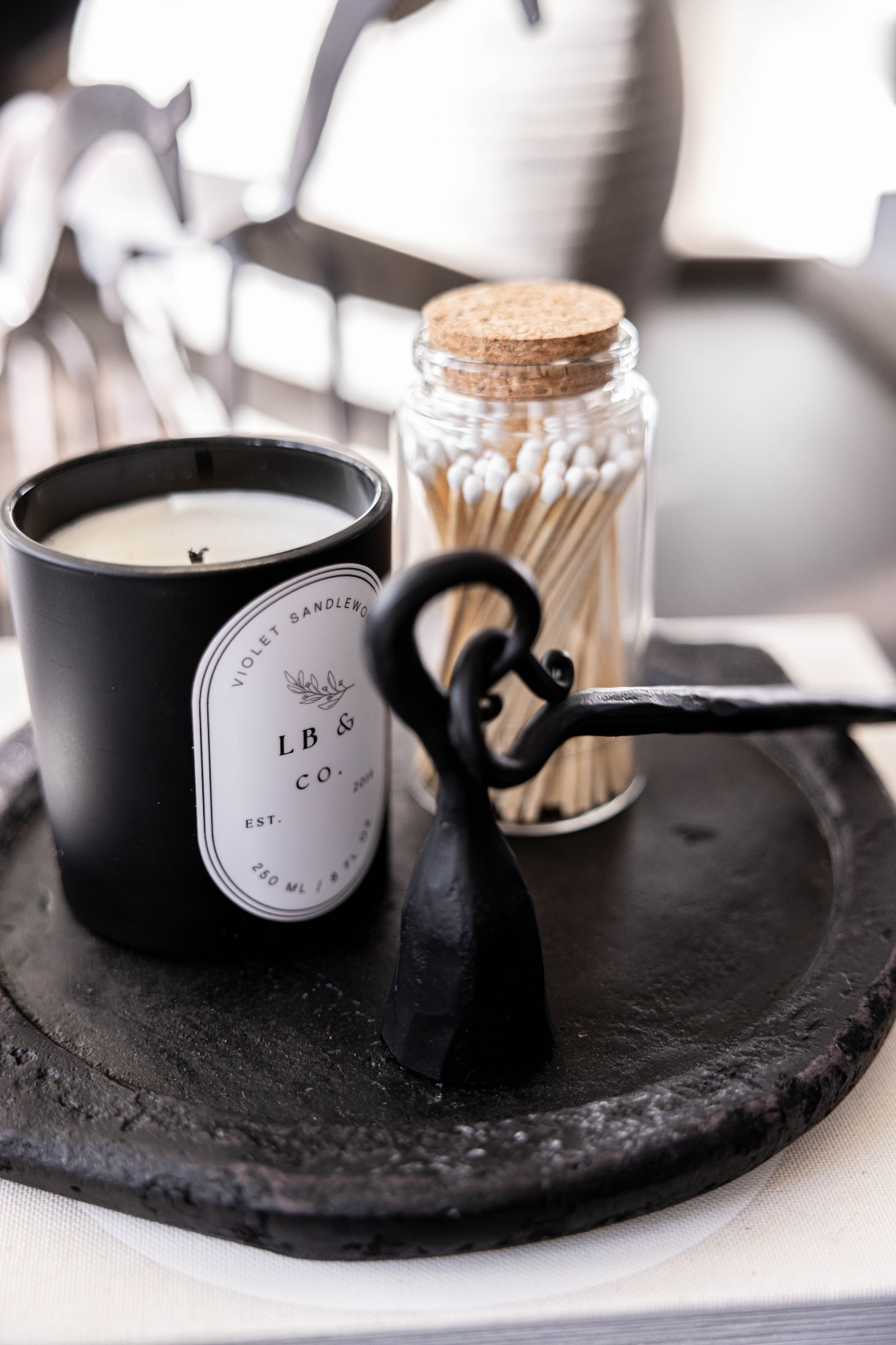 India Stone Village Plate | By Luxe B Co.