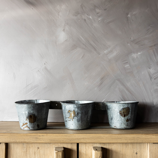 Iron Trio Planters | By Luxe B Co.