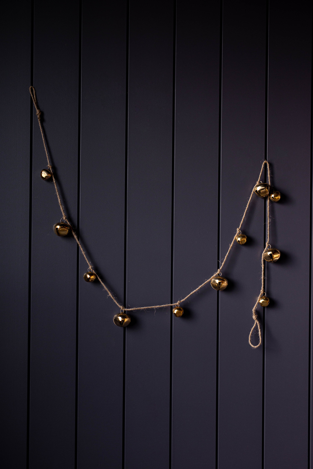 Jingle Brass Bell Garland | By Luxe B Co.