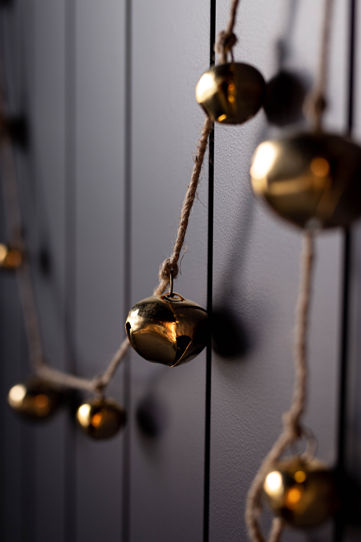 Jingle Brass Bell Garland | By Luxe B Co.