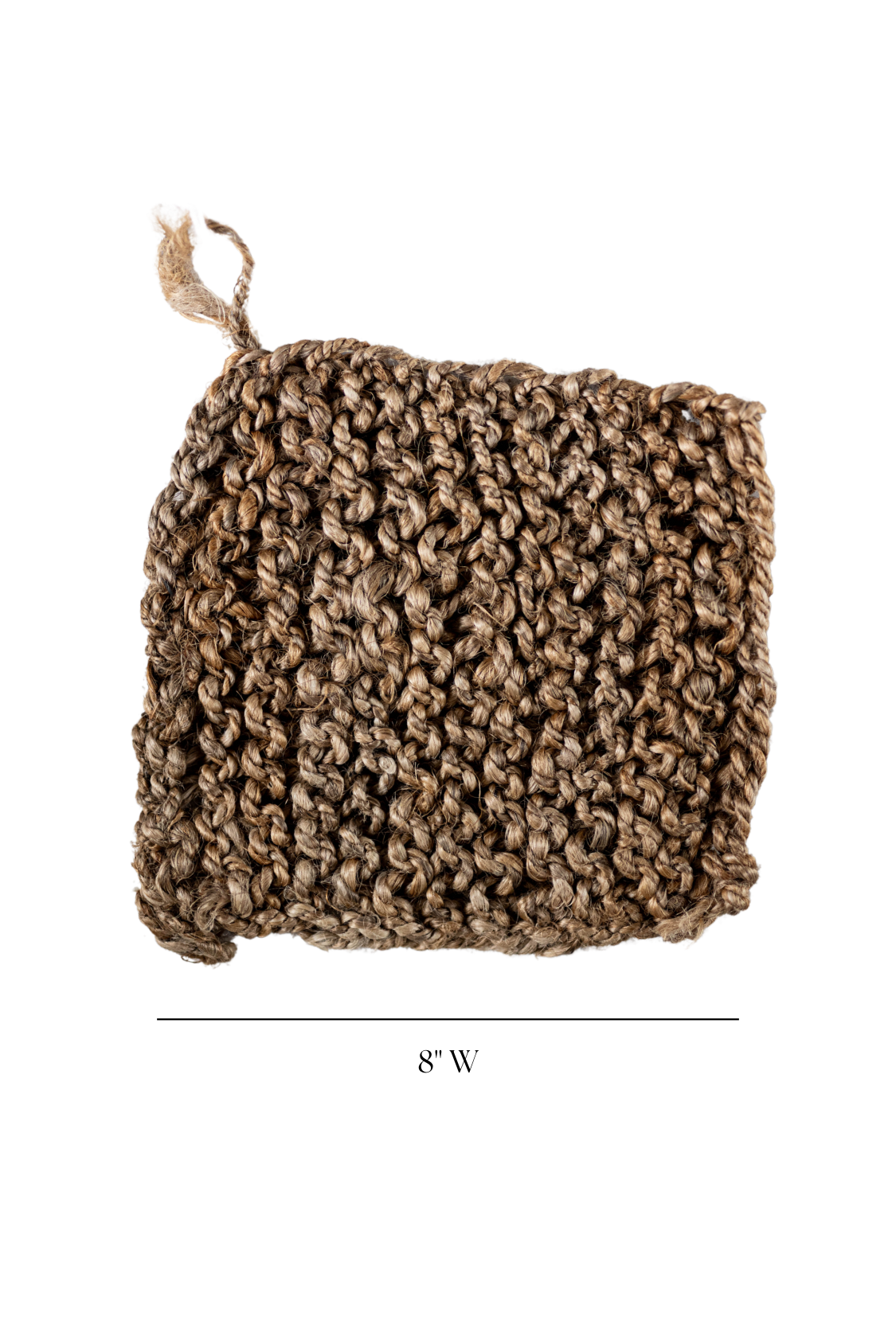 Jute Crocheted Pot Holder | By Luxe B Co.