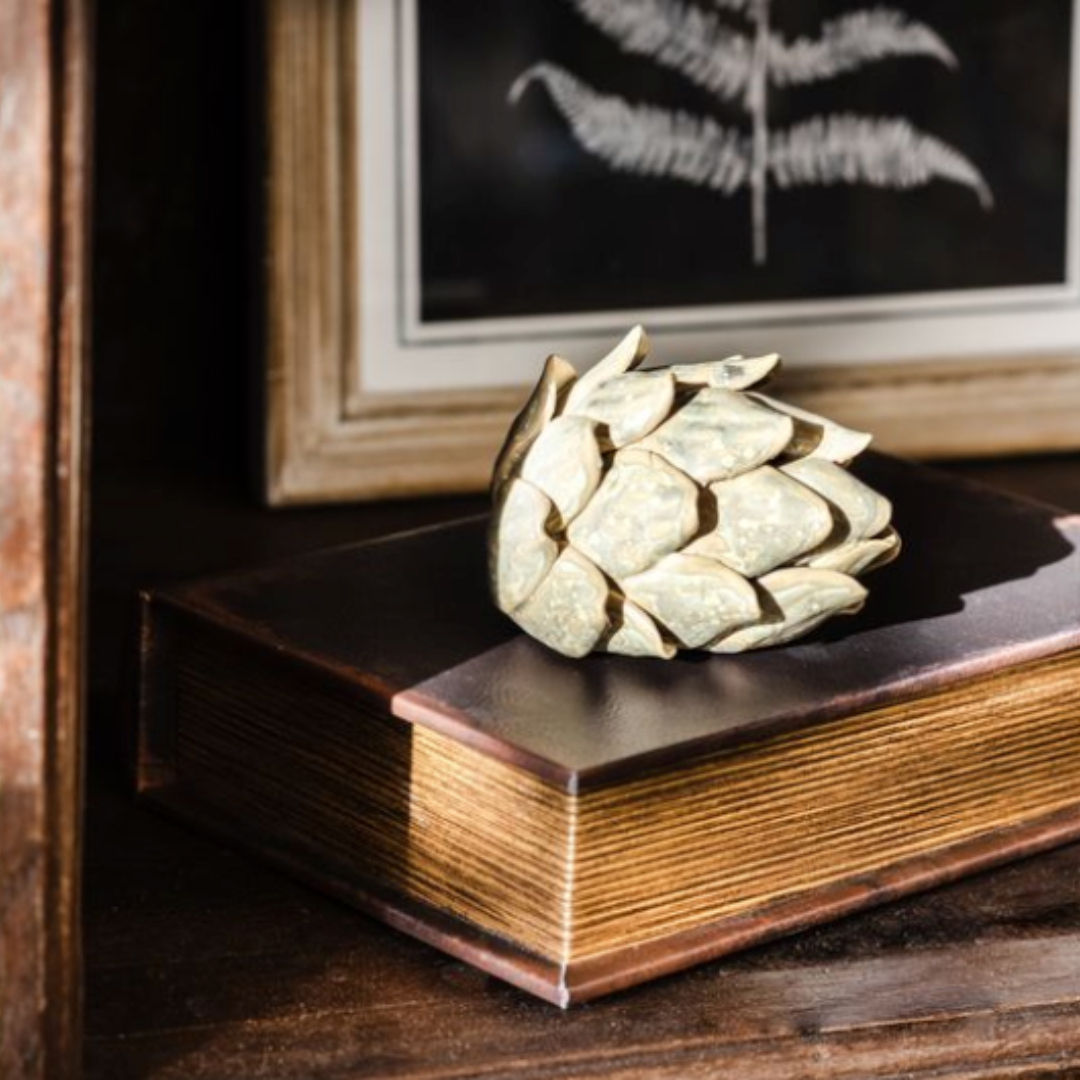 Light Green Ceramic Artichoke | By Luxe B Co.