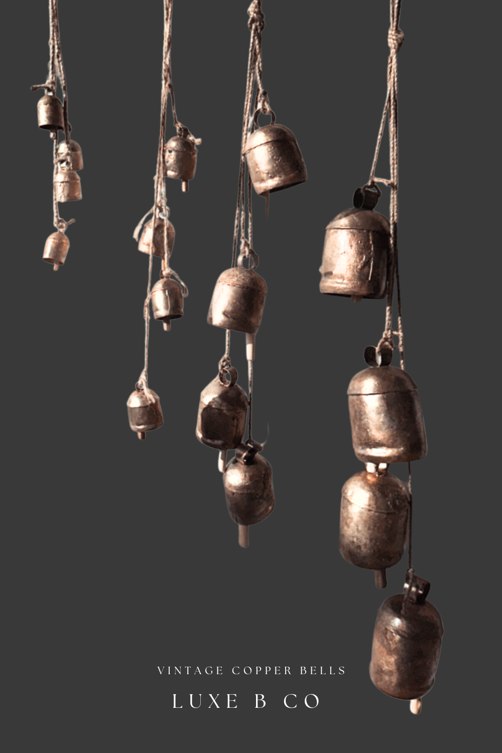 Hanging Bell Clusters Large | By Luxe B Co.